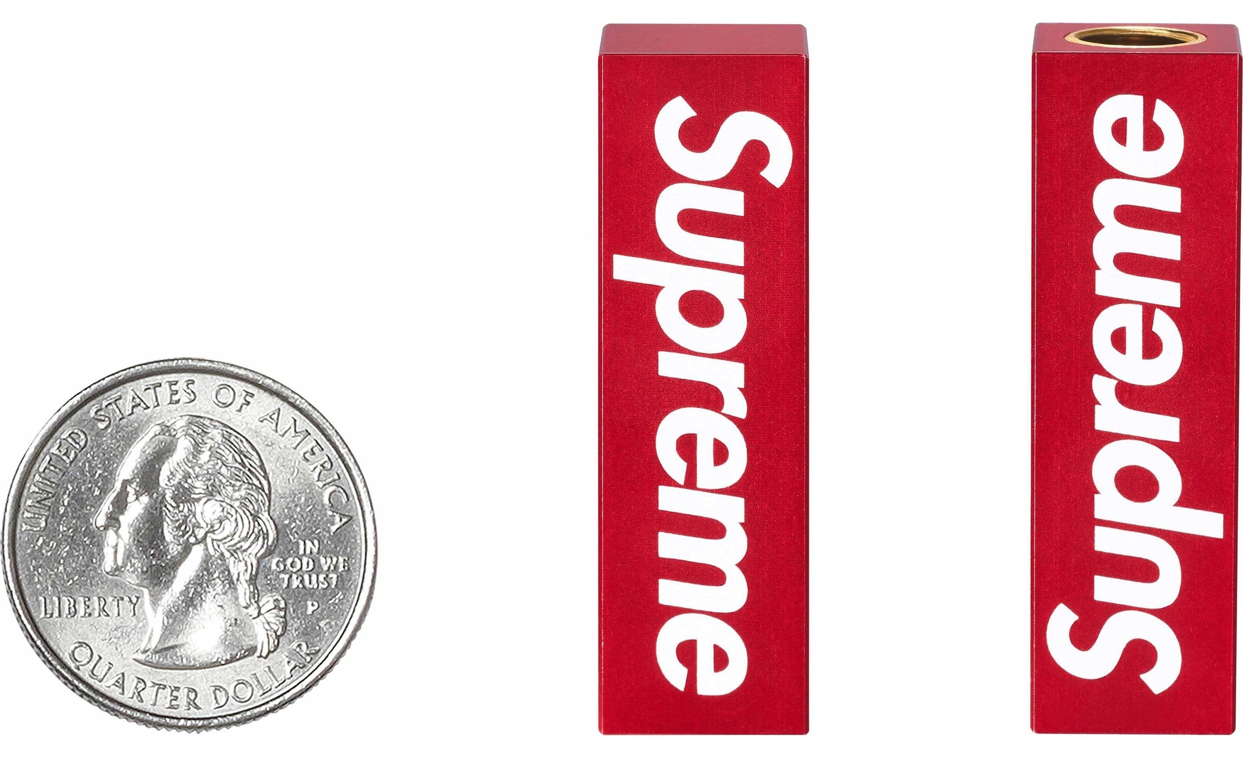 Supreme®/Billet BMX® Valve Stem Caps (Pack of 2)